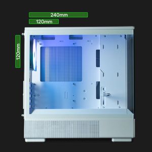 Zalman Case mATX - P10 White