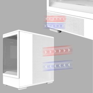 Zalman Case mATX - P10 White