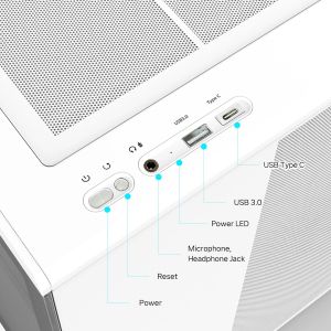 Zalman Case mATX - P10 White