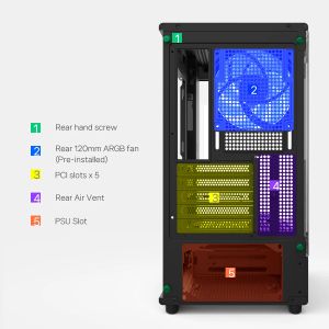 Zalman Case mATX - P10 Black