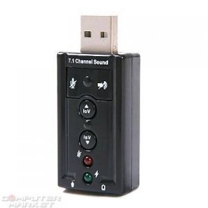 Placa de sunet ESTILLO Mini, USB, 7.1