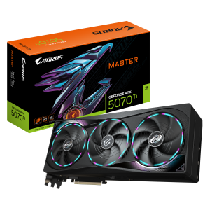 Graphic card GIGABYTE AORUS RTX 5070 TI MASTER 16GB GDDR7