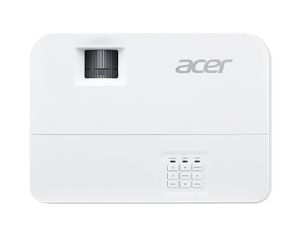 Мултимедиен проектор Acer Projector H6815BD, DLP, 4K UHD (3840 x 2160), 4000 ANSI Lm, 10 000:1, HDR Comp., Blu-Ray 3D support, Auto Keystone, AC power on, Low input lag, 2xHDMI, RS232, USB(Type A, 5V/1,5A), 1x3W, 2.88Kg, White+Acer T82-W01MW 82.5" (16:10)