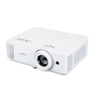 Мултимедиен проектор Acer Projector H6815ATV , DLP, 4K UHD (3840x2160), 4000 ANSI Lm, 10 000:1, HDR Comp., 24/7 oper., AndroidTV V10.0, 2xHDMI, VGA in, RS232, Audio in/out, SPDIF, 10W, 3.1Kg, Lamp life up to 12000 hours, White+Acer T82-W01MW 82.5"