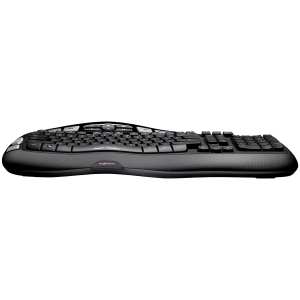 Tastatură Tastatură ergonomică fără fir Logitech Wave Keys - GRAPHITE - US INT`L - 2.4GHZ/BT - N/A - INTNL-973 - UNIVERSAL