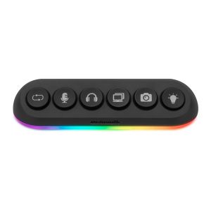 Streamplify стрийминг хъб/дек Streaming HUB DECK 5 RGB - 5 x USB-A - SPUH-HD51217.11