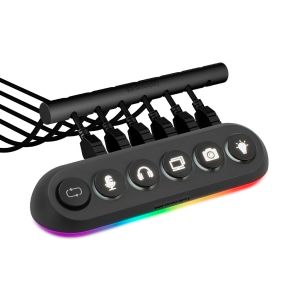 Streamplify стрийминг хъб/дек Streaming HUB DECK 5 RGB - 5 x USB-A - SPUH-HD51217.11