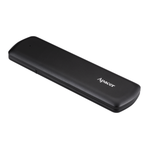 Apacer Външен SSD диск Portable SSD AS721 1TB USB-C 3.2 Gen 2/USB-A 3.2 Gen 1, Military-Grade, Shockproof, Black