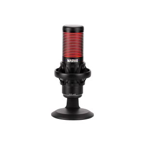 Marvo Gaming USB Microphone - Blast 60 Black - MIC-07 - USB, RGB