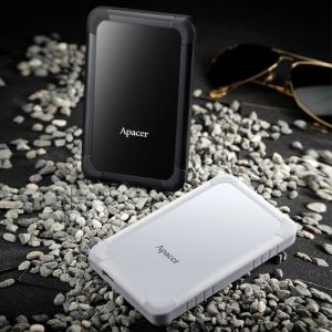 Apacer Portable Hard Drive AC532 2TB USB 3.2 Gen 1, Shockproof, Black