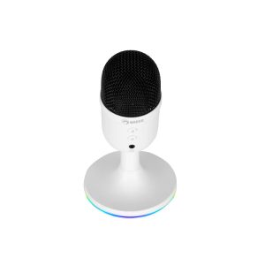 Marvo Gaming USB Microphone - MIC-06 White - USB, RGB