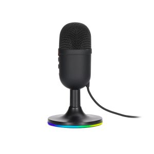 Marvo Gaming USB Microphone - MIC-06 Black - USB, RGB