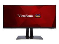 VIEWSONIC VP3481A 34 inch 3440x1440 21:9 SuperClear VA Curve Calibrare hardware 100 sRGB 2xHDMI DP USB tip C ȘI USB