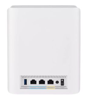 Меш система Asus Mesh WiFi system, ZenWiFi BT10 1PK, BE18000, Tri-Band, up to 280m2, Quad-Core 2.0GHz CPU, 256MB/2GB Flash/RAM, 10G dual-port, Smart Home Master SSIDs, AiProtection Pro, Adaptive QoS, VPN server/client, IPTV, OFDMA, Beamforming, AiMesh,Whi