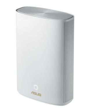 Меш система Asus Mesh WiFi, ZenWiFi AX Hybrid XP4 2PK, AX1800 + AV1300, Dual-Band, coverage up to 500m2, Quad-Core 1.2GHz CPU, 256MB/512MB Flash/RAM, Gigabit, AiProtection Pro, Adaptive QoS, VPN server/client, IPTV, OFDMA, Beamforming, AiMesh, White