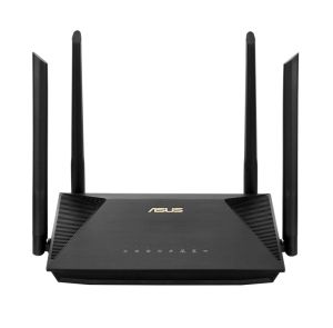 Рутер Asus Wireless Router,RT-AX1800U, AX1800, Dual-Band, Dual-Core 880MHz CPU, 128MB/256MB, Gigabit, AiProtection Classic, Traditional QoS, VPN server/client, IPTV, OFDMA, MU-MIMO, Beamforming, AiMesh,Black