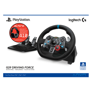 Racing Wheel Logitech Driving Force G29 PS3/PS4/PS5/PC combo with Gaming Headset Astro A10