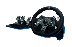 Волан Logitech Driving Force G920 за Xbox One / PC в комплект с геймърски слушалки Astro A10