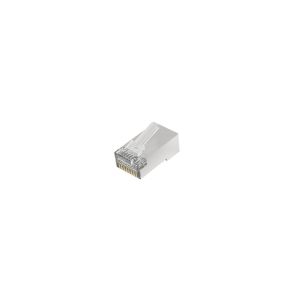 Hama Network Plug, CAT 6a, 10 Gbit/s, Shielded, 10 Pcs