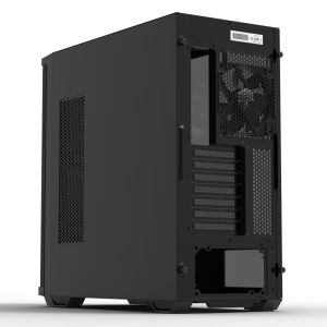 Case Zalman Z10 Mesh Mid-Tower, Tempered Glass, Black