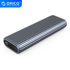 Orico външна кутия за диск Storage - Case - M.2 NVMe M-key 10 Gbps, Aluminium - AM2C3-G2-GY