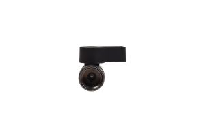 Alphacool 2-way ball valve G1/4 - deep black