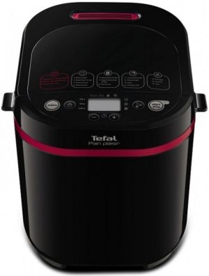 Aparat de paine Tefal PF220838, Pain Plaisir, Aparat de paine, 1 kg, 17 programe, negru