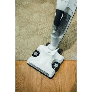 Mașină de curățat cu abur Rowenta RY7731WH, CLEAN&STEAM REVOLUTION GREY, tampoane din microfibră 1 „Toate podelele” și 1 „Hard Spot”, cartuș de filtrare a apei x2, cipuri de ulei esențial x10, Carpetglider