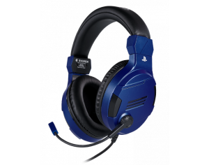 Căști gaming Nacon Bigben PS4 Official Headset V3 Blue, Microfon, Blue
