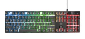 Комплект TRUST GXT 838 Azor Gaming Keyboard & Mouse Combo