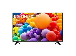 Телевизор LG 55UT73003LA, 55" 4K UltraHD TV 4K (3840 x 2160), DVB-T2/C/S2, webOS 24 Smart TV, ThinQ AI, Alpha 5 AI 4K Gen7, WiFi, HDR10, ALLM/HGiG, AI Upscaling, AI Sound(Virtual 9.1.2 Up-mix), AirPlay, Quick Card, HDMI eARC, CI, LAN, USB, Bluetooth, 2 Po