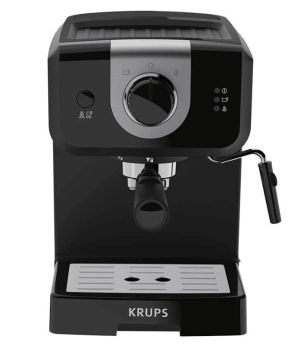 Кафемашина Krups XP320830, ESP STEAM&PUMP MECA OPIO BLK, 1050W, 15 bar