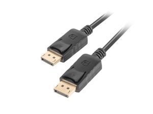 Кабел Lanberg display port M/M cable 1.8m 4K, black