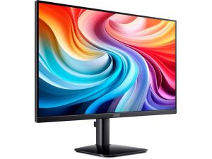 Монитор Acer KA242YE0bi, 24" IPS LED, ZeroFrame, FHD (1920x1080) FreeSync, 1ms(VRB), 100Hz, 100M:1, 250 cd/m2, VGA, HDMI, Audio in/out, Tilt,VESA, Black