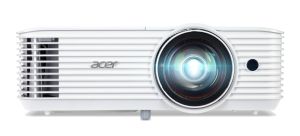 ACER S1386WH proiector DLP cu rază scurtă WXGA 1280x800 3600ANSI 2880 Eco 20000:1 32dB 24dB Eco HDMI MHL D-Sub Compozit Audio