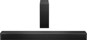 Аудио система Hisense HS2100 2.1 Ch 240W Sound Bar with Wireless Subwoofer - DTS Virtual X, Dolby Audio, 6 EQ Modes, HDMI ARC, Bluetooth 5.3