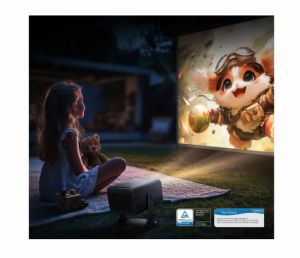 Мултимедиен проектор Hisense C2 Pro Smart mini  Laser Projector, 4K Ultra HD 3840x2160, 2000:1, 2600 lum, 60 Hz, Optical Zoom& Digital Zoom,Dolby Vision, IMAX enhanced,Dolby Vision, HDR10+, HDR10, HLG, 2*10W