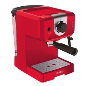 Кафемашина Krups XP320530, ESP STEAM&PUMP MECA OPIO RED, 1050W, 15 bar