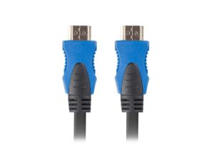 Кабел Lanberg HDMI M/M V2.0 cable 4K 3m CU, black