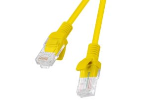 Cablu Lanberg patch cord CAT.6 5m, galben