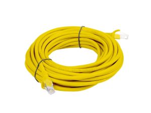 Cable Lanberg patch cord CAT.6 5m, yellow