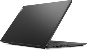 Laptop Lenovo V15 G4 AMD Ryzen 5 7520U (până la 4,3GHz, 4MB), 16GB LPDDR5 5500MHz, 512GB SSD, 15.6" FHD (1920x1080) TN AG, AMD Radeon 610M, grafică Cam, WLAN20 BT, negru , DOS, 3Y CCI