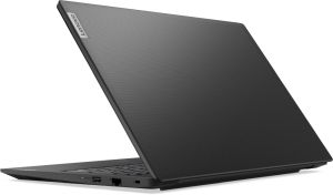 Laptop Lenovo V15 G4 AMD Ryzen 5 7520U (până la 4,3GHz, 4MB), 16GB LPDDR5 5500MHz, 512GB SSD, 15.6" FHD (1920x1080) TN AG, AMD Radeon 610M, grafică Cam, WLAN20 BT, negru , DOS, 3Y CCI