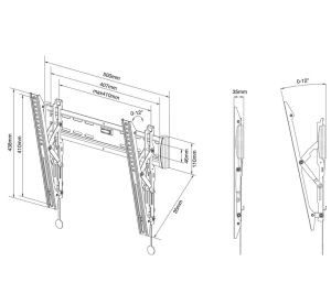 Stand Neomounts Flat Screen Wall Mount (tilt)