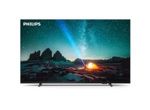 Philips TV 43PUS7609/12, LED HD UHD de 43 inchi, 3840 x 2160, DVB-T/T2/T2-HD/C/S/S2, Pixel Precise Ultra HD, HDR+, HLG, Smart TV cu sistem de operare nou, Dolby Vision, Atmos HDMI, VRR, 2* USB, Cl+, 802.11n, Lan, 20 W RMS, negru