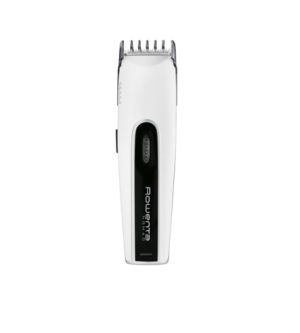 Hair clipper Rowenta TN1400F1, Hair clipper Nomad, new design, 2 adjustable combs with 9 settings each (3-15 mm, 18-30mm), rechargeable, corded, autonomy 40min + main, stainless steel blade, charging led, charging stand