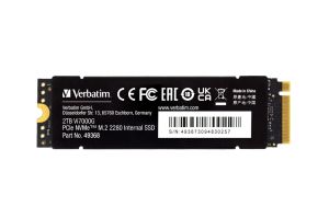 Hard drive Verbatim Vi7000G Internal PCIe NVMe M.2 SSD 2TB