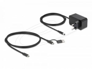 Delock USB Хъб, 7 портa, 10 Gbps, 6 x USB-A, 1 x USB-C