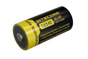 Baterie CR-123 LiIon 3.7V 16340 650mAh NITECORE