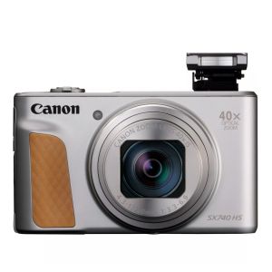 Цифров фотоапарат Canon PowerShot SX740 HS Lite Edition, Silver, Travel kit